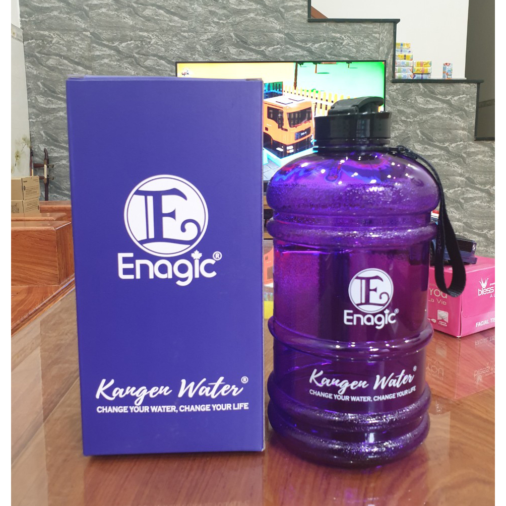 Bình 2 Lít Đựng Nước Ion kiềm Enagic Giữ Hydrogen